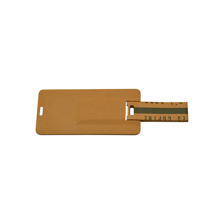 Large printing area degradable card usb key LWU883